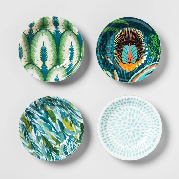 Opalhouse Other - Opalhouse .2oz 4pk Melamine Dip Bowls Green